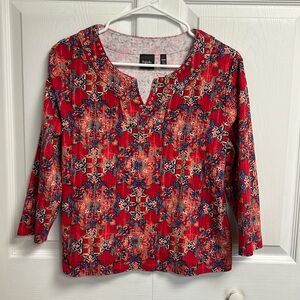 Rafaella multi colored top